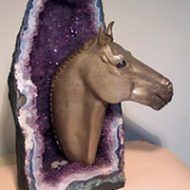 Horse Bronze Geodes